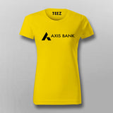 Axis Bank Logo T-Shirt For Women