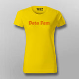 #Datafam Tableau T-Shirt For Women Online India