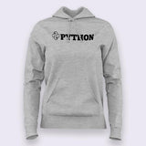 Python - Programmer Logo Hoodies For Women