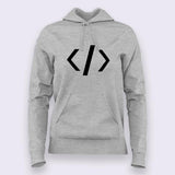 HTML Tag Hoodies For Women