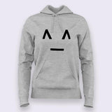 Joyful Smiley Emoticon Hoodies For Women