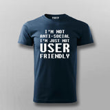 I'm Not Anti-Social, I'm Selectively Social Tee