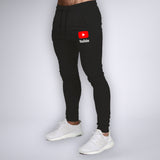 You Tube Logo Jogger Track Pants  for Men