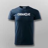 Codaholic Tee – Fuel Your Coding Addiction