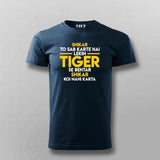 Tiger Zinda Hai Tiger Zinda Hai Dialogue T-Shirt For Men