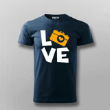 I Love Camera T-Shirt For Men