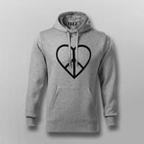 Love and Peace Hoodies For Men