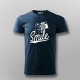 Smile Camera T-Shirt For Men