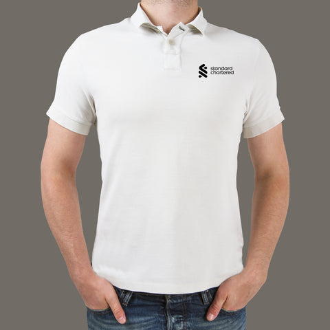 Standard Chartered Logo Polo T-Shirt For Men Online India