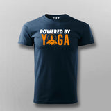 Powered By Yoga – Energizing Men's Yoga T-Shirt