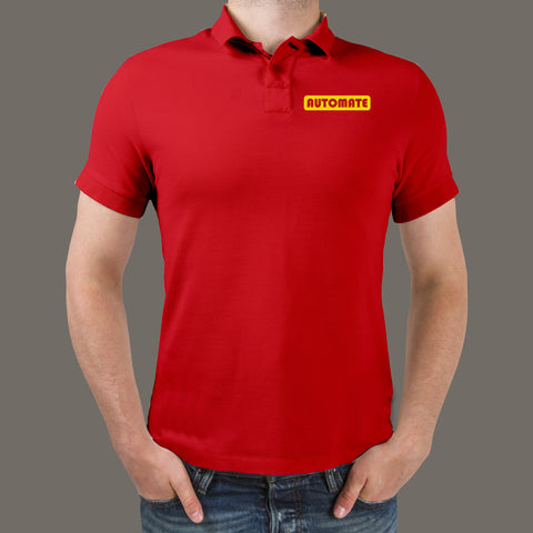 Automate  Polo T-Shirt For Men Online
