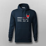 Drinking Wine Reduces Your Risk Of Giving a Shit Hoodies For Men