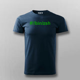 Hashbang /bin/zsh T-Shirt For Men India