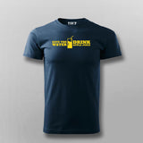 Save The Water Drink Apple Juice Funny T-shirt For Men