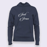 Just Jesus Christian Hoodies For Women Online India