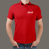 TCP IP Band Polo T-Shirt For Men Online India
