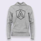 Angular Logo  Hoodies For Women