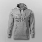 Story-Of-My-Life Hoodies For Men