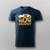I love photography  T-Shirt For Men