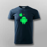 Android Apple I Meant Byte: Geek Chic Tee