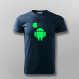 Buy this Android Apple I meant Byte Funny Tech T-shirt from Teez.