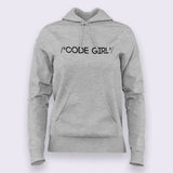 Code Girl  Hoodies For Women