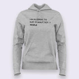 I'm Allergic To People, Introvert Hoodies For Women