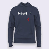 Newton Logo Hoodies For Women