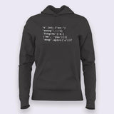 'Never' 'Gonna' 'Give' Python Code Hoodies For Women