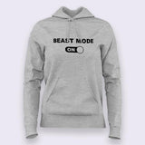 Beast Mode ON Gym - Motivational Hoodies For Women