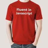 Fluent in JavaScript [JS] Men's Programming T-shirt