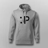 Tongue Smiley Emoticon Hoodies For Men