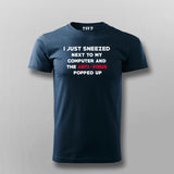 I Just Sneezed Next To My Computer And The Anti Virus Popped Up T-shirt For Men