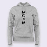Forgiven  Christian Hoodies For Women