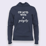 Created with a Purpose Religious Hoodies For Women