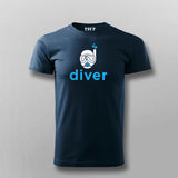 Scuba Diver T-shirt For Men