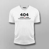 404 Freedom Not Found Funny T-shirt For Men