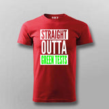 Straight Outta Green Tests Men's Tee - Pride in Passing