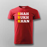 Shahrukh khan  T-Shirt For Men
