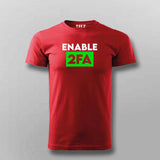 Enable 2FA: Security-Smart Fashion Tee