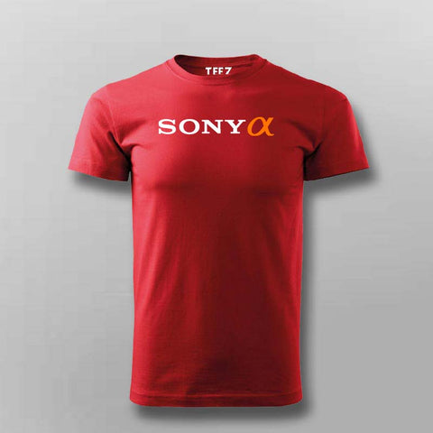 Sony Alpha Apparel Essential T-Shirt For Men