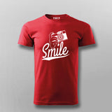 Smile Camera T-Shirt For Men