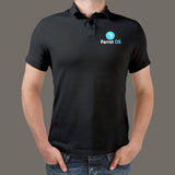 Parrot OS Linux Polo T-Shirt For Men