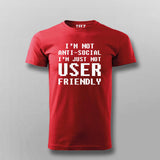 I'm Not Anti-Social, I'm Selectively Social Tee