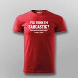 Sarcastic Revelations Men's Funny Tee
