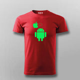 Android Apple I Meant Byte: Geek Chic Tee