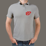 Lisp Logo Polo T-Shirt For Men