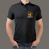 Men's Power BI Data Analyst Polo T-Shirt