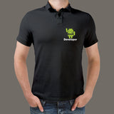 Android developer Polo T-Shirt For Men