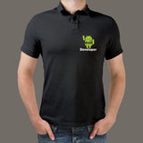 Android Developer Polo for Men : Code the Future Today
